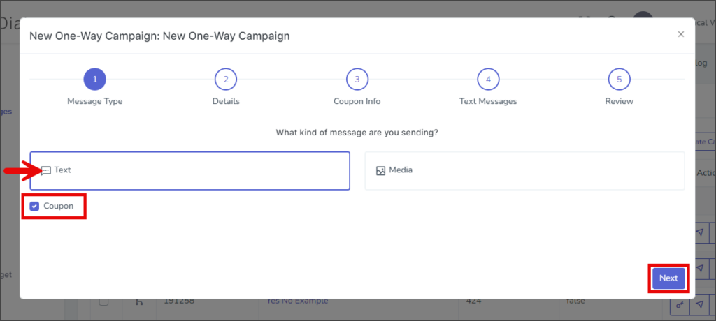 Check Coupon Checkbox
