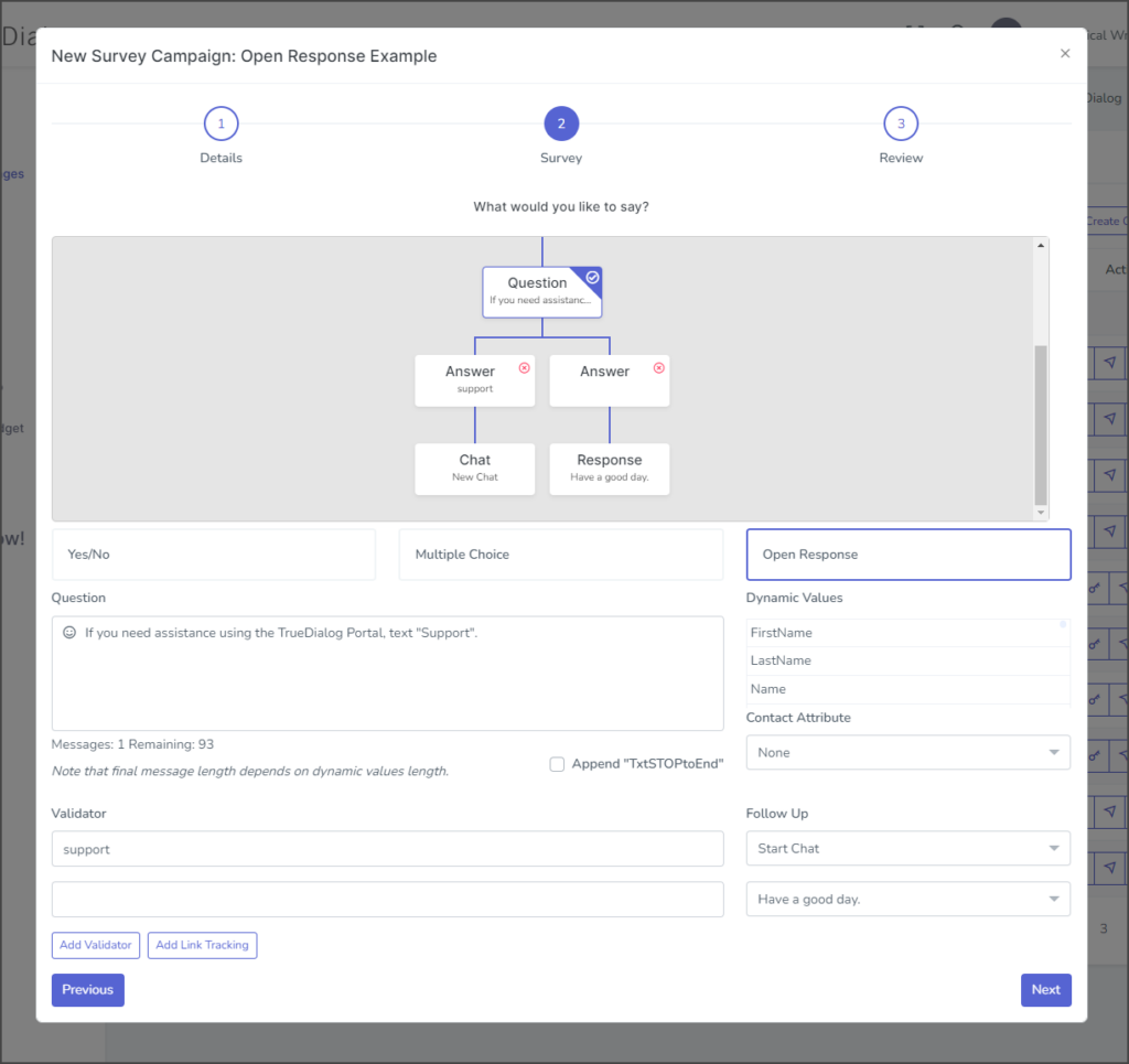 Survey - Verify the Survey is Correct