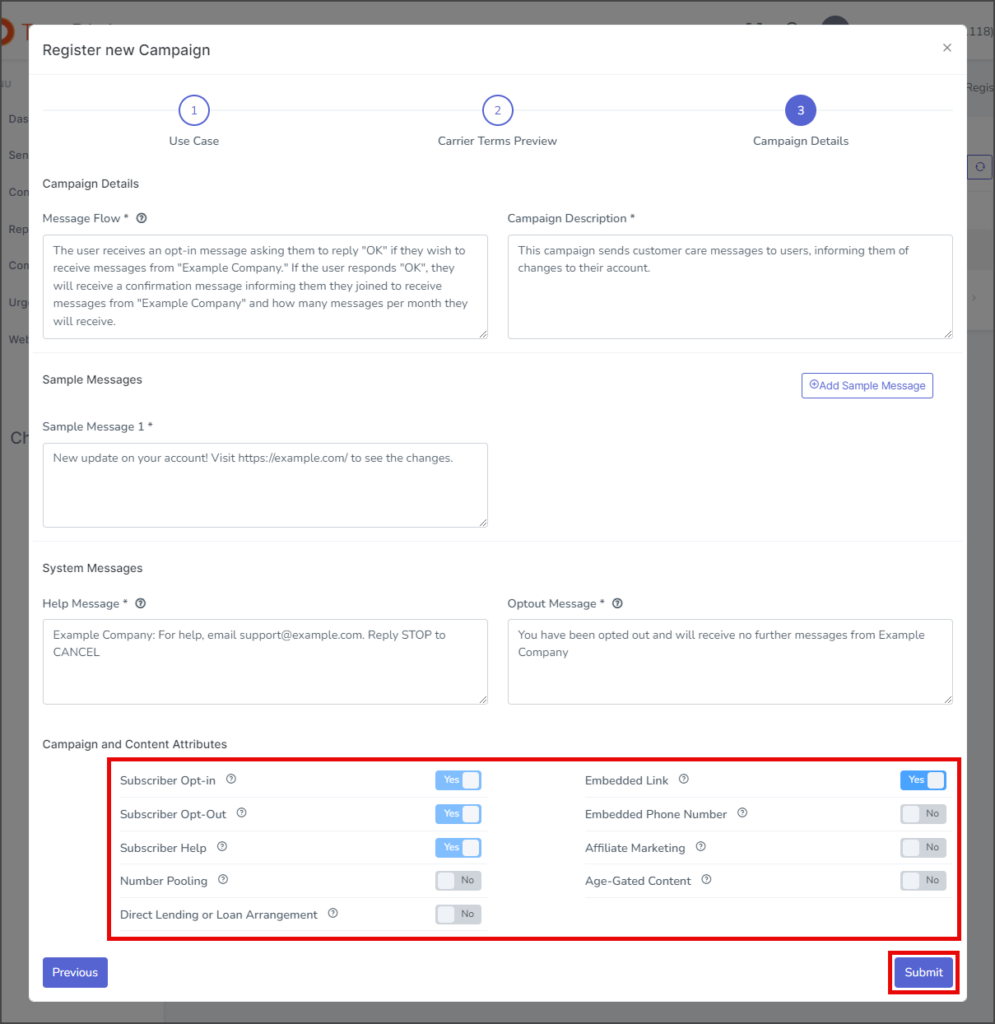 Select Attributes