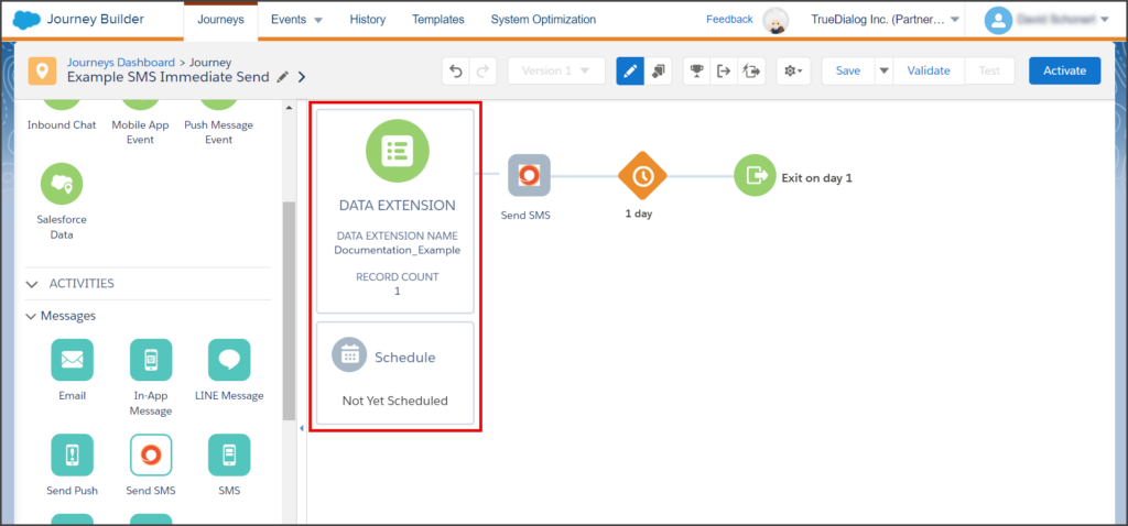 Completed Data Extension