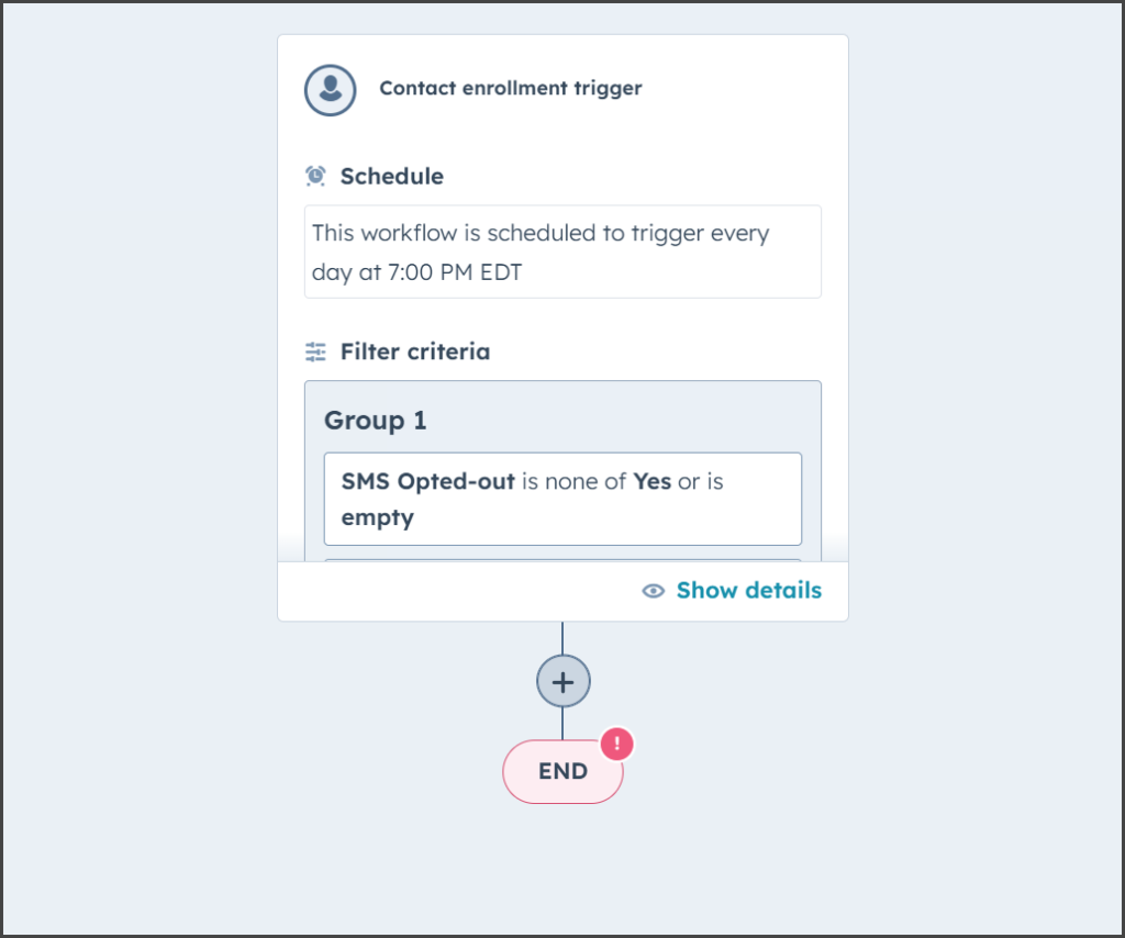 Workflow Schedule Created