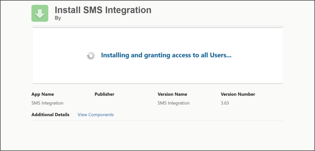 Installing