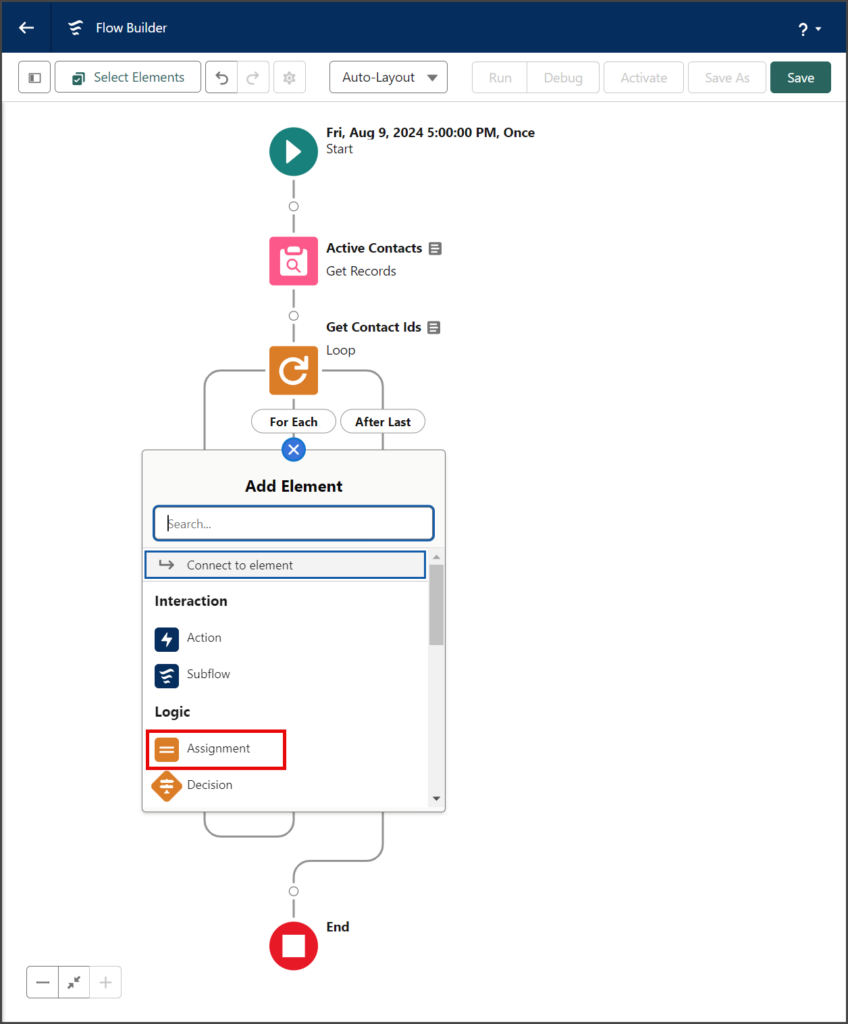 Click Assignment