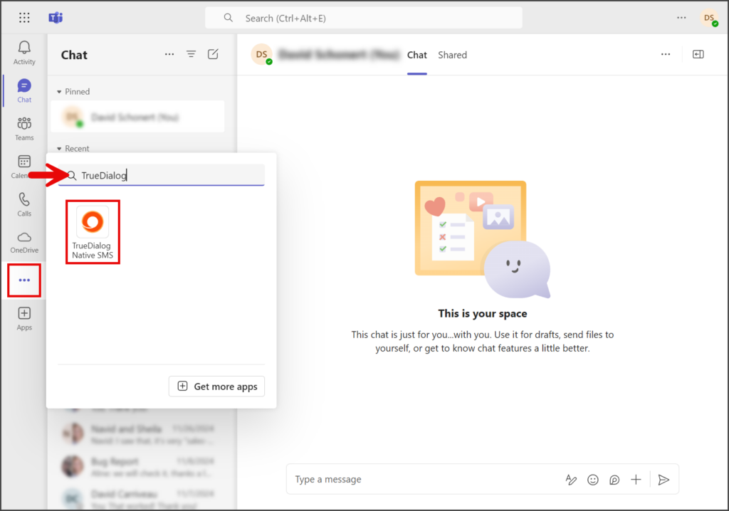 Search For TrueDialog App