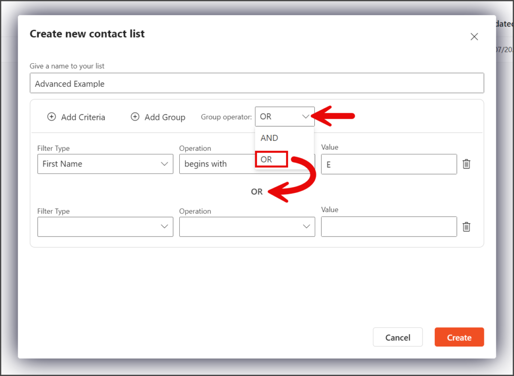Select Group Operator